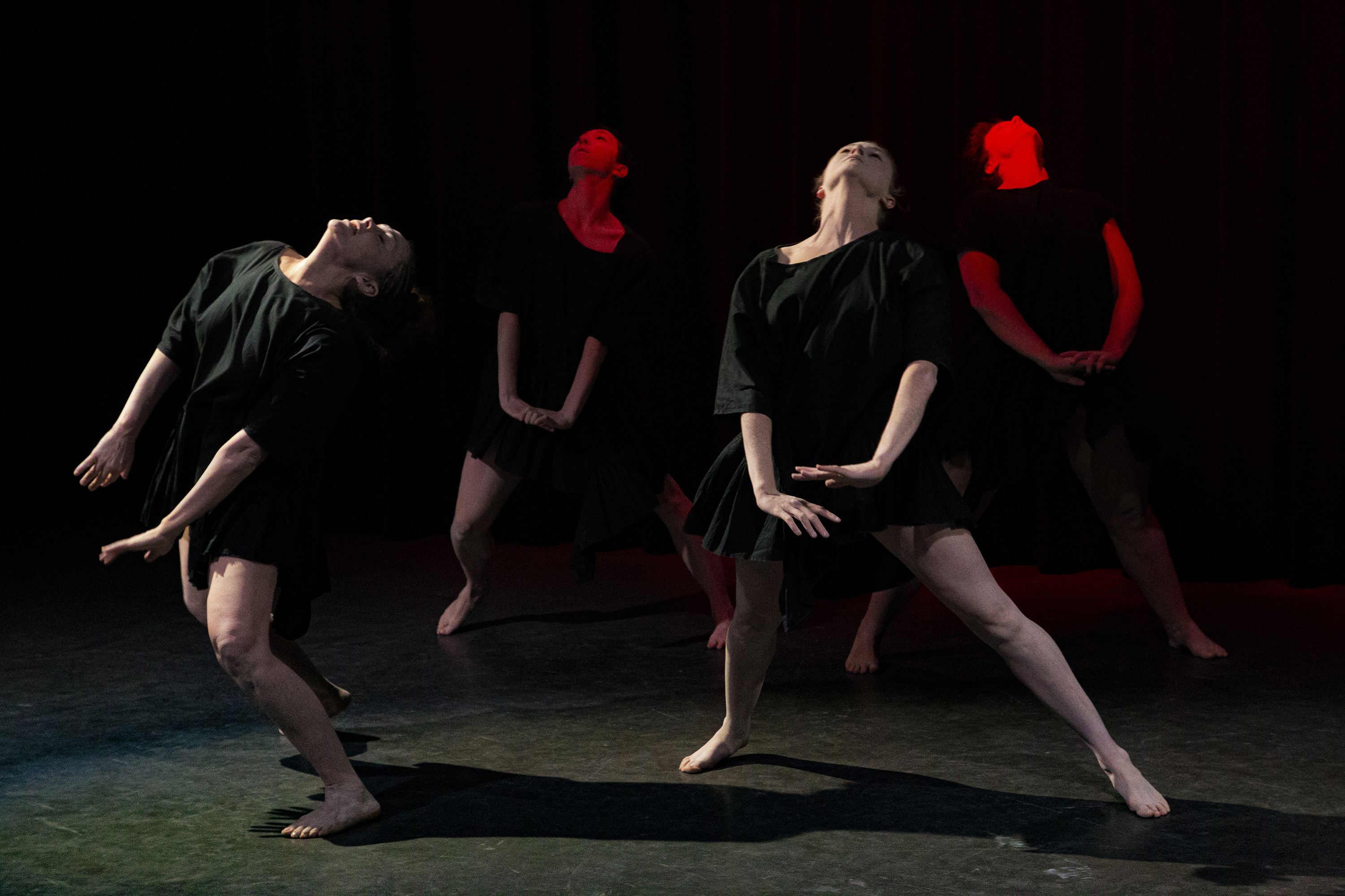 photo of Salomé Nieto, Katie Cassady, Molly McDermott and me, DP; photo Téa Mei