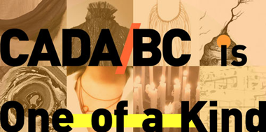 example of the design work I did for CADA/BC
